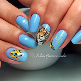 Tiger Nail Art