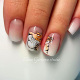 Tiger Nail Art